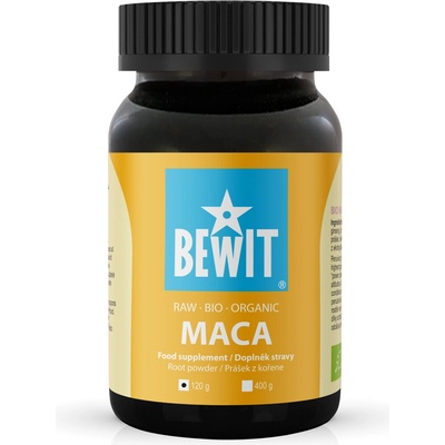 BEWIT Maca prášek RAW, BIO 400 g