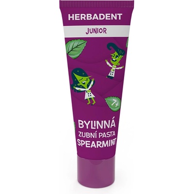 Herbadent JUNIOR Bylinná SPEARMINT 75 g