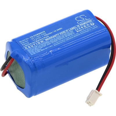 Cameron Sino Батерия за Ecovacs Winbot 880, 700 mAh, Li-Ion (CS-EDW880VX)