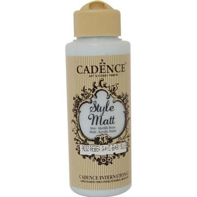 Cadence Style Matt Matná akrylová farba modrá baby 120 ml
