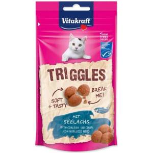 Vitakraft Деликатес Vitakraft Triggles сьомга 40g (493-2435822)