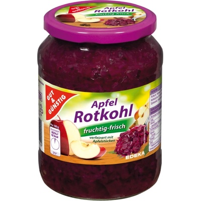 GG Červené zelí s jablkem 680 g – Zboží Dáma
