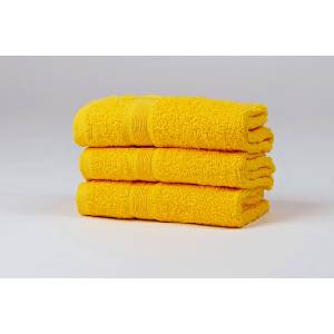 PROFOD SOFT / Froté osuška, 400 g/m2 - žlutá 70x125 cm (prof_1864)