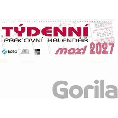 Pracovní MAXI stolní autor neuvedený 2027