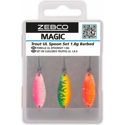 Zebco Plandavka Target Fish Trout UL Spoon Set - 1,5 g