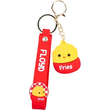 SQM-Fizz Squishmallows FIZZ Ключодържател - Пържени картофи Флойд