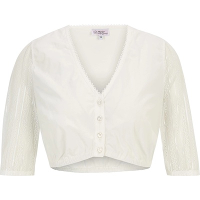 MarJo Блуза в традиционен стил 'Isolda-Vida' бяло, размер 36