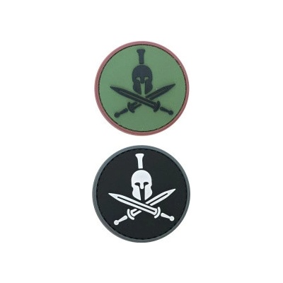 ARMED PATCHES PVC nášivka Spartan Molon Labe, zelená – Zbozi.Blesk.cz
