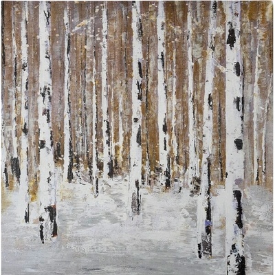 Wallity Birch Wood obraz béžová