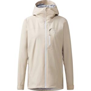 Haglöfs Дамско водоустойчиво яке Haglöfs Women's Ozka Proof Jacket Waterproof jacket - Chalk Beige (102-5070-0114)