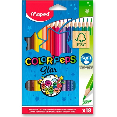 Maped 3218 Color'Peps 18 ks – Zboží Živě