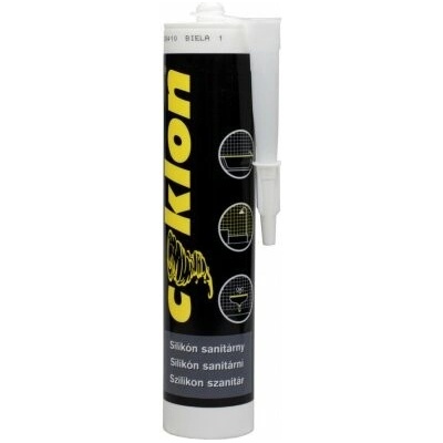 CYKLON Silikón sanitárny biely 310ml 5124211