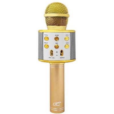 Detský karaoke LTC LXMIC100R Gold