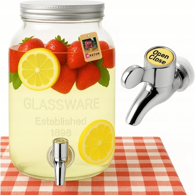 ADH Pohár s kohútikom na limonádu 4000 ml