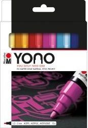 Marabu Акрилен маркер Yono 12 цвят