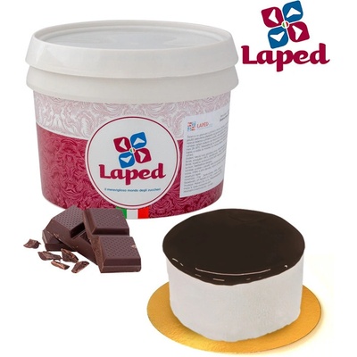 Laped Želatina Mirror Glass čokoládová 3 kg