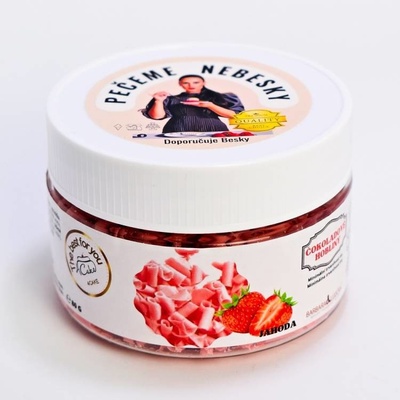 Dortisimo Čokoládové hobliny jahodové Besky edice 80 g