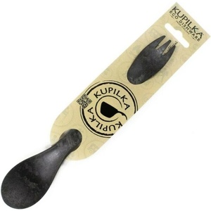 KUPILKA Купилка Spork 225 лъжица и вилица в едно, черна (T00051508)