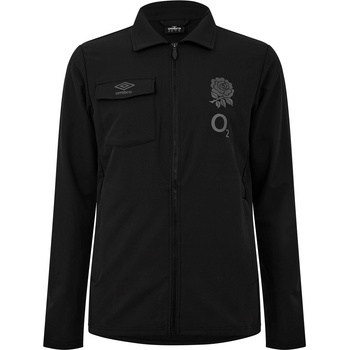 Umbro Яке Umbro Men's England Rugby Presentation Long Sleeve Half Zip 2024 Jacket - Black