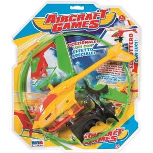 RSTA Детска играчка RS Toys - Светещ хеликоптер, жълт (10530)