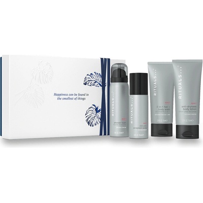 Rituals Homme sprchová pěna 50 ml + antiperspirant 50 ml + sprchový gel 70 ml + tělový krém 70 ml