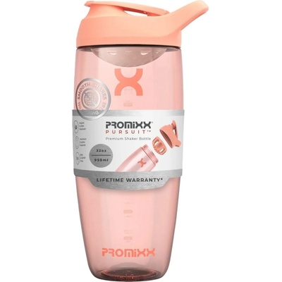 PROMiXX PURSUIT Shaker 950 ml Objem: 950 ml, Barva: Coral Pink