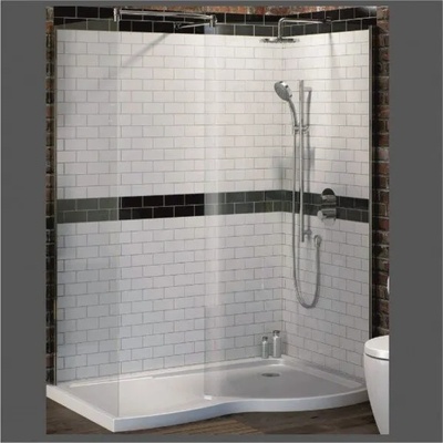 Inter Ceramic Душ кабина ICS 7513R "WALK IN", 140x90x190см, 6мм (7513R)