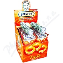 Pectol pomerančový drops s vit.C box 24 blistrů