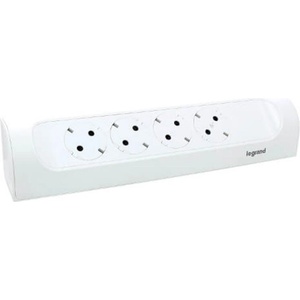Legrand Разклонител LEGRAND Kitchen, ъглов, 4×2P+E, без кабел (M019728)