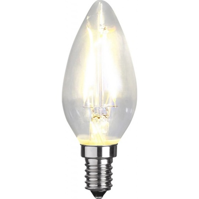 STAR TRADING LED žárovka svíčka C35 filament E14 1,5W 2 700 K 352-07-1