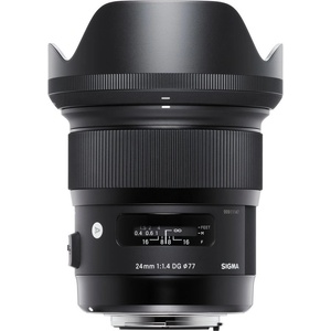 Sigma Обектив Sigma - 24mm, f/1.4 DG HSM ART, Nikon F-Mount (85126401559) Обективи