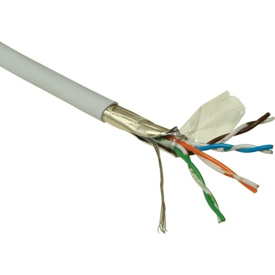 Belden 1868E.00500 licna F/UTP, kat.5, 4-pár 26AWG, PVC, cívka, 500m, šedý