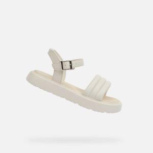 Geox Кремави момичешки сандали Geox Kodette Geox | Byal | Момичешки | 38