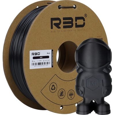 R3D ABS Black - 1.75 mm / 800 g (R3DB3001)