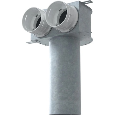 Dalap Метален таванен конектор за тръби Dalap Flexitech Ø 90 мм, 2 фланца (197570)