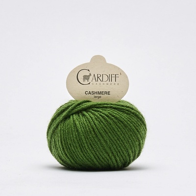 CASHMERE LARGE Cardiff Cashmere Farby CASHMERE: 579 trávová zelená