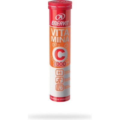 Enervit Vitamín C 1000 mg tubo 20 tabliet