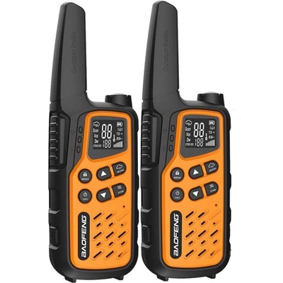 Baofeng BF-T25E PMR радио 2 броя - оранжево (1725831)
