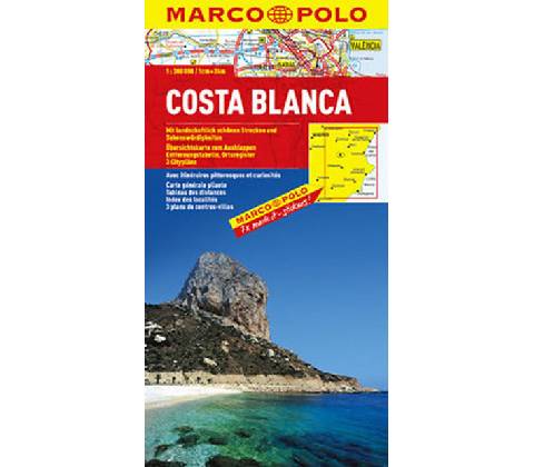 Costa Blanca mapa