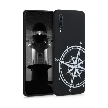 Image 1 of kwmobile Калъф за Samsung Galaxy A70 - бял