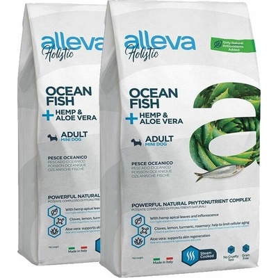 Alleva Holistic Adult Mini Ocean Fish 2 x 12 kg