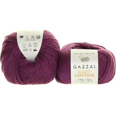 Gazzal Baby Cotton 3441 fialová
