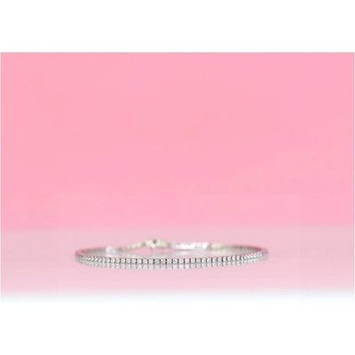 Lillian Vassago náramek z bílého zlata se zirkony LLV22-GB068W