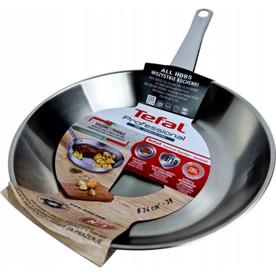 Tefal Tradiční pánev Professional nerezová ocel 24 cm
