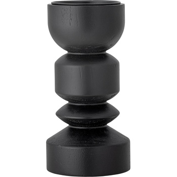 Bloomingville Свещник за класическа свещ Bowen 22 см черен (82061809)