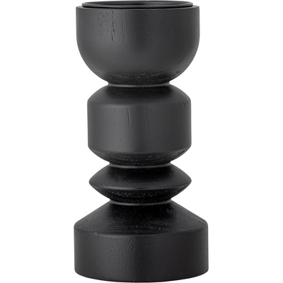 Bloomingville Свещник за класическа свещ Bowen 22 см черен (82061809)