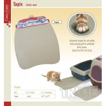 Trixie Podložka MIMI pod WC pro kočky mikrovlákno 38x60 cm