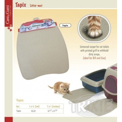 Trixie Podložka MIMI pod WC pro kočky mikrovlákno 38x60 cm