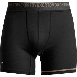 Ortovox Мъжко мериносово термобельо Ortovox 185 Rock'N'Wool Boxer Merino base layer - Black Raven (015-1347-0813)