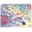 Educa Puzzle 500 pieces. Unicorn and colorful butterflies